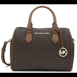 SOLD - Michael Kors Hayes duffle bag